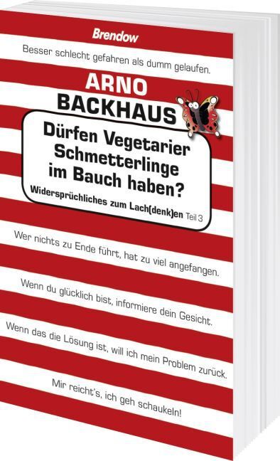 Cover: 9783865067791 | Dürfen Vegetarier Schmetterlinge im Bauch haben? | Arno Backhaus