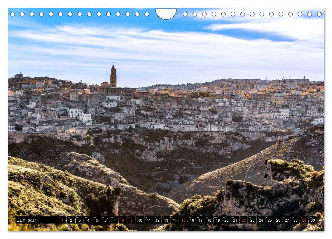 Bild: 9783435466702 | Matera (Wandkalender 2025 DIN A4 quer), CALVENDO Monatskalender | 2025