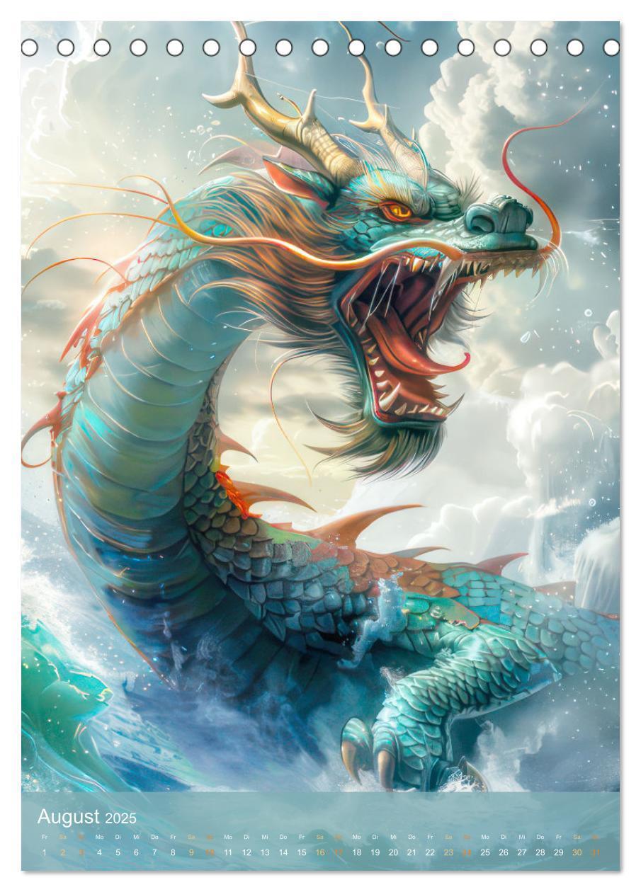 Bild: 9783457071144 | Drachen - Im Fantasieland gesichtet (Tischkalender 2025 DIN A5...