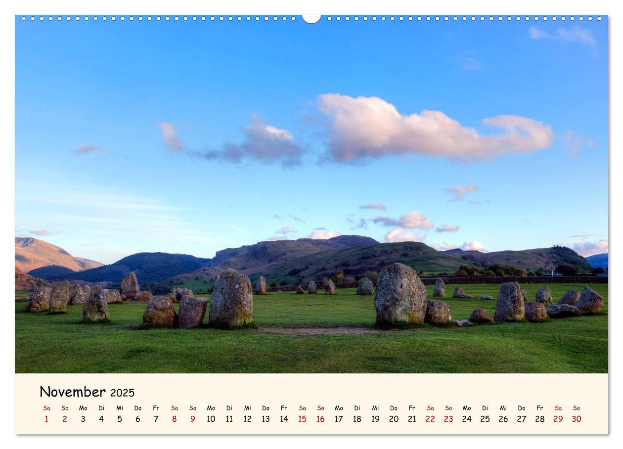 Bild: 9783435458660 | Lake District England (Wandkalender 2025 DIN A2 quer), CALVENDO...