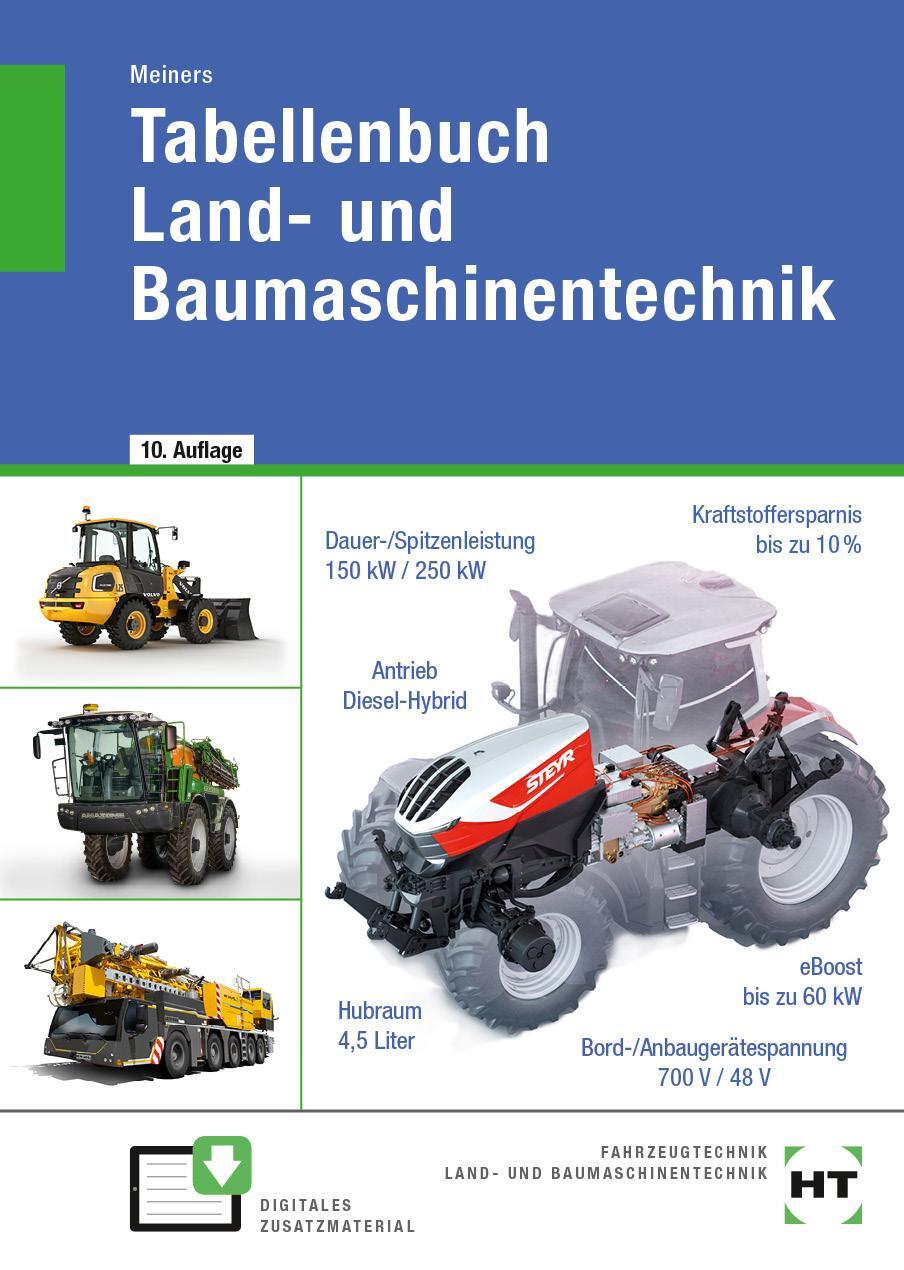 Cover: 9783582337672 | Tabellenbuch Land- und Baumaschinentechnik | Hermann Meiners | Buch