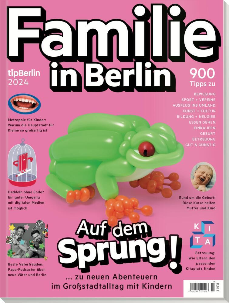 Cover: 9783946631590 | Familie in Berlin 2024 | Tip Berlin Media Group GmbH | Taschenbuch