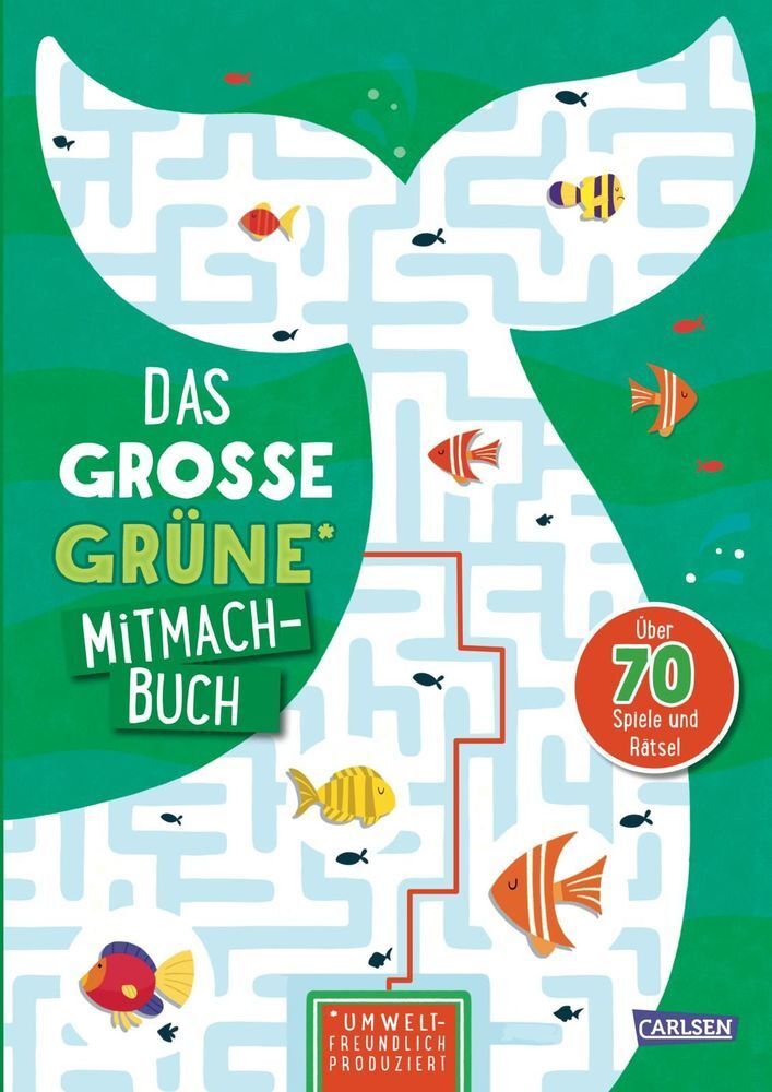 Cover: 9783551189387 | Das große grüne Mitmachbuch | Katarina Mandaric | Taschenbuch | 128 S.