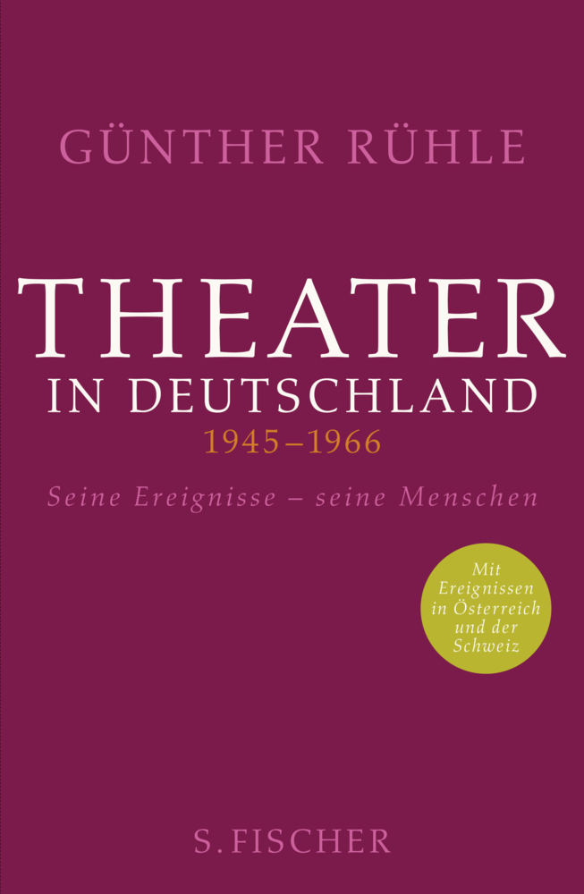 Cover: 9783100014610 | Theater in Deutschland 1945-1966 | Günther Rühle | Buch | 1520 S.