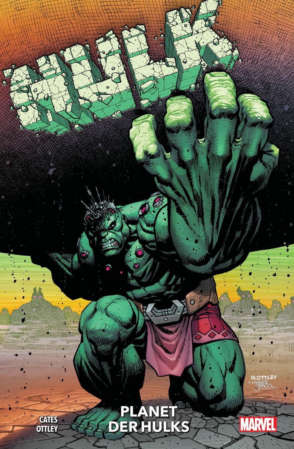 Cover: 9783741631634 | Hulk - Neustart | Bd. 2: Planet der Hulks | Donny Cates (u. a.) | Buch