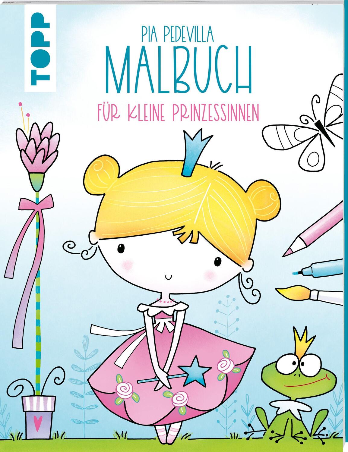 Cover: 9783772444760 | Pia Pedevilla Malbuch - Für kleine Prinzessinnen | Pia Pedevilla
