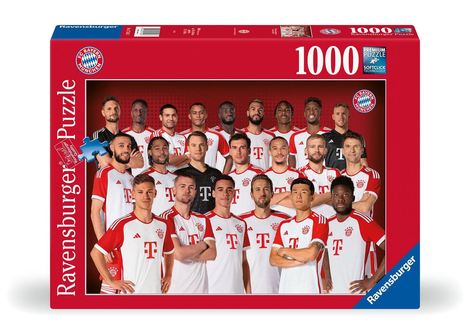 Cover: 4005556175437 | Ravensburger Puzzle 17543 - FC Bayern Saison 2023/24 - 1000 Teile...