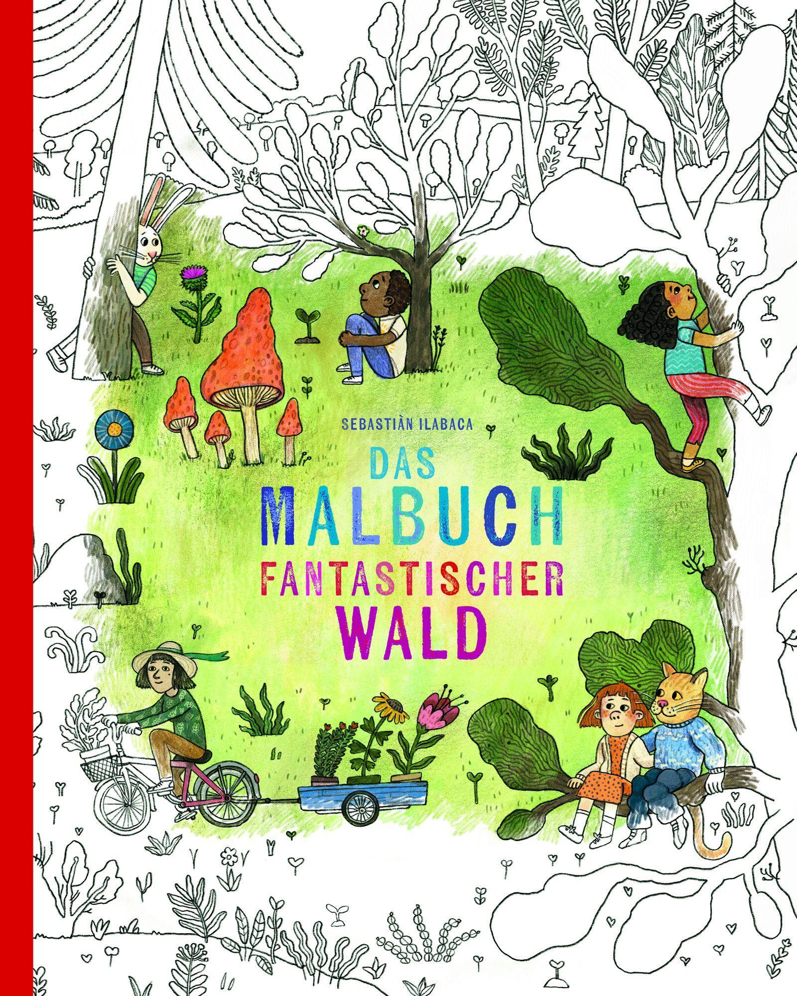 Cover: 9783959392303 | Fantastischer Wald | Das Malbuch | Sebastián Ilabaca | Taschenbuch