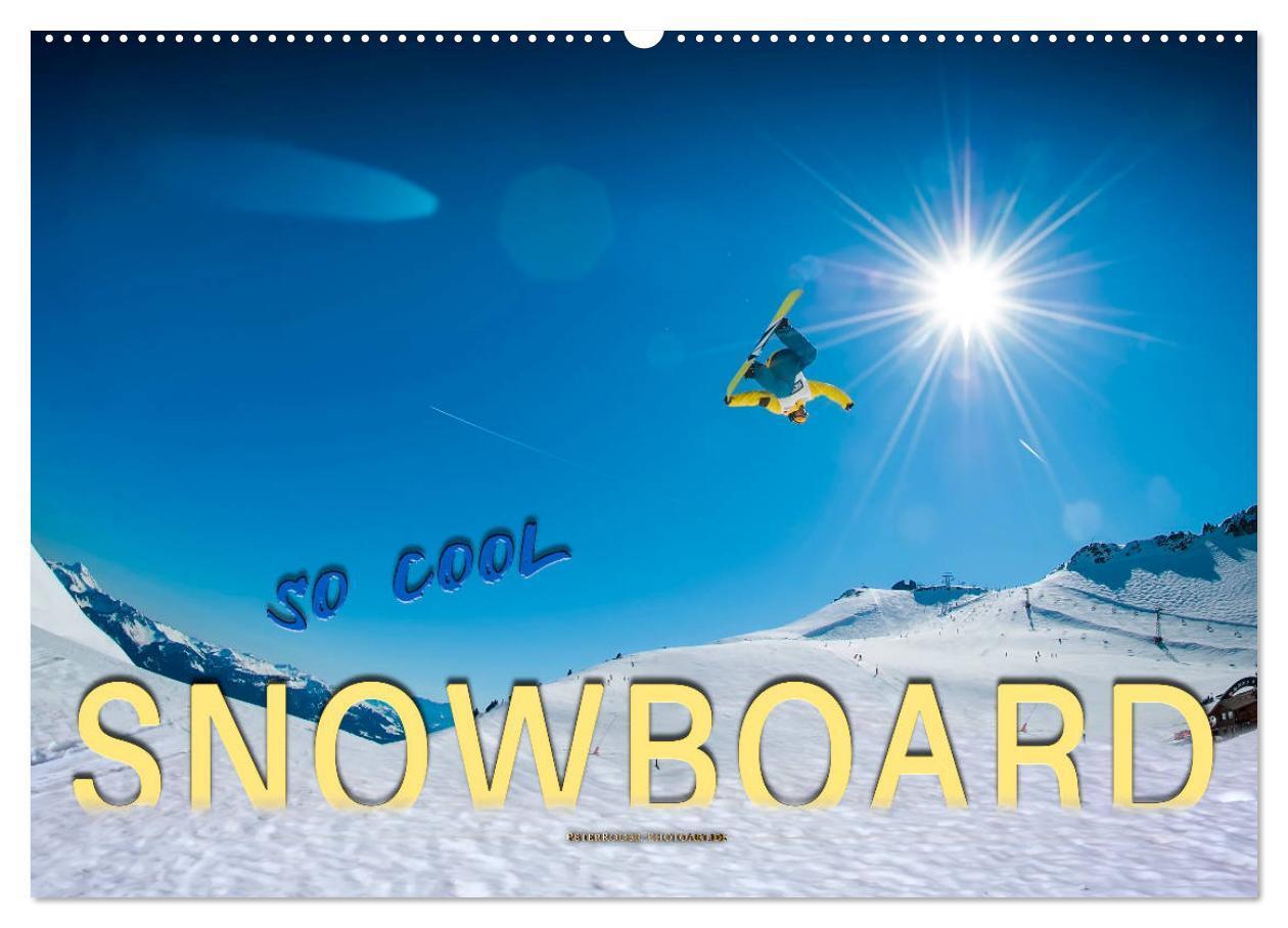 Cover: 9783383161261 | Snowboard - so cool (Wandkalender 2024 DIN A2 quer), CALVENDO...