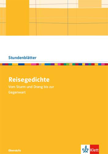 Cover: 9783123525926 | Reisegedichte. Vom Sturm und Drang bis zur Gegenwart....