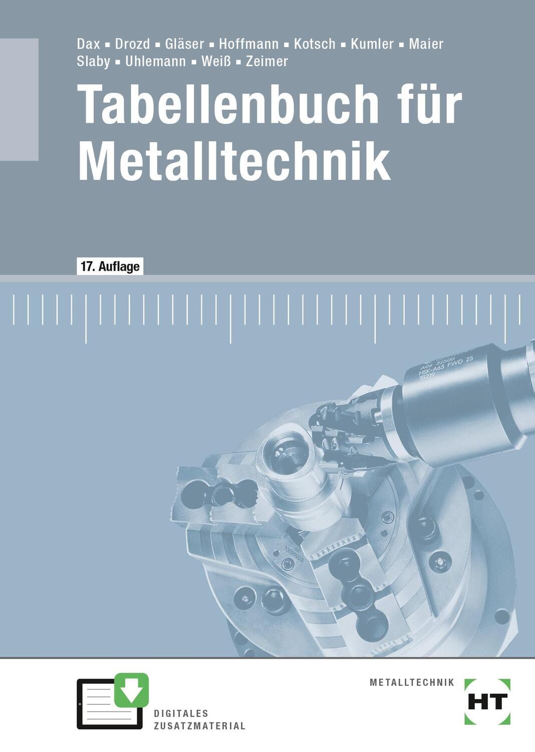 Cover: 9783582225450 | Tabellenbuch für Metalltechnik | Tabellenbuch / Formelsammlung | Buch
