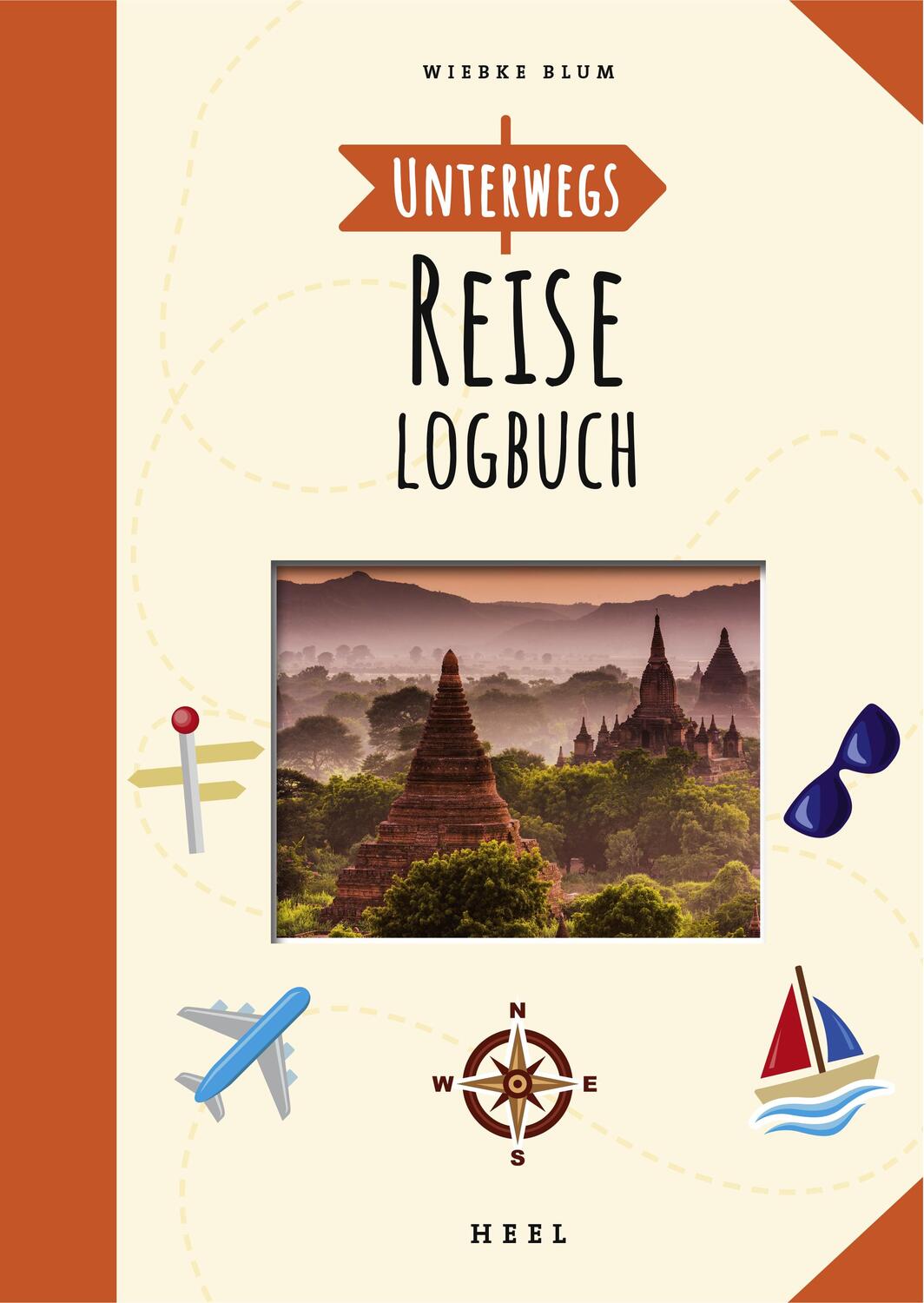 Cover: 9783966640312 | Unterwegs: Reise-Logbuch | Wiebke Blum | Buch | Deutsch | 2020 | Heel