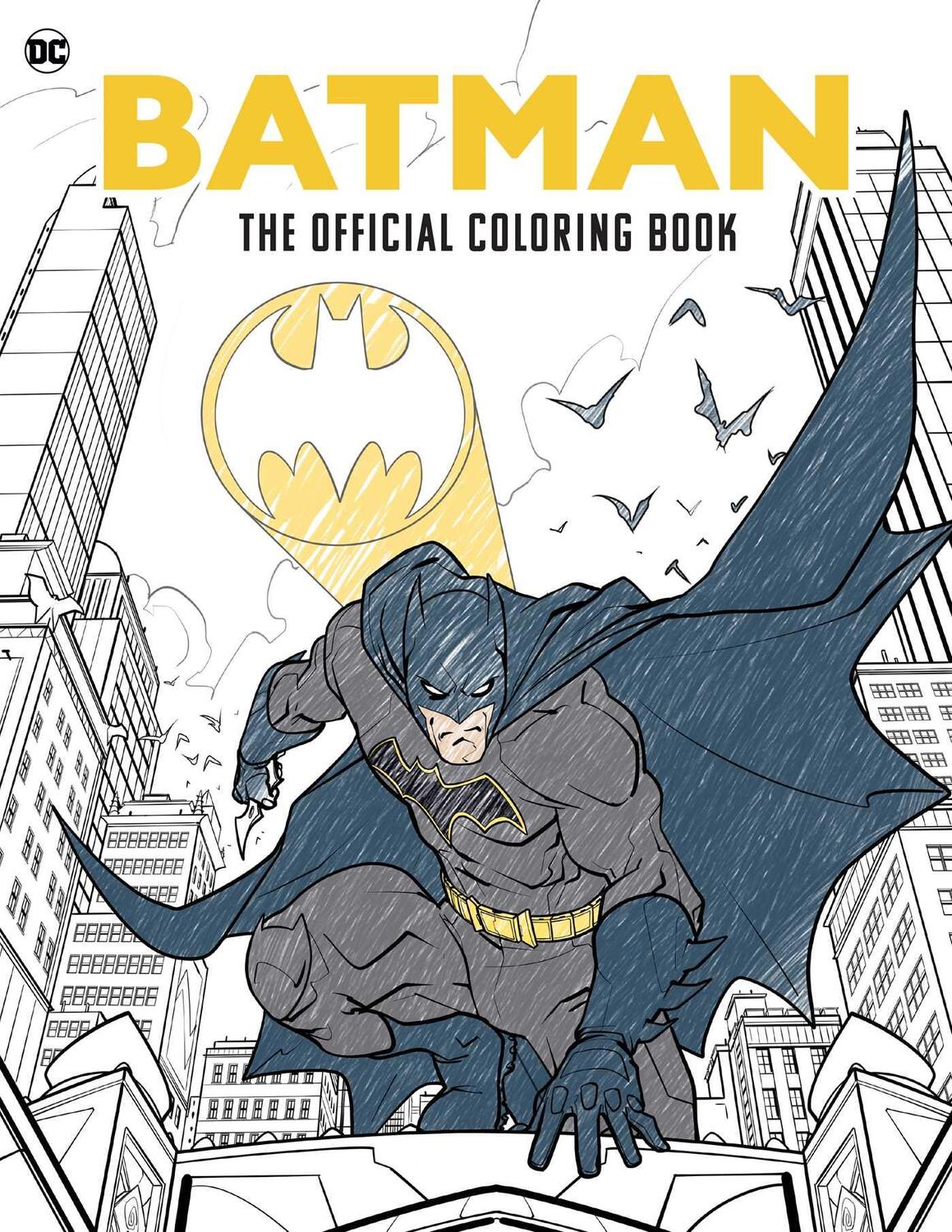 Cover: 9781647225520 | Batman: The Official Coloring Book | Insight Editions | Taschenbuch