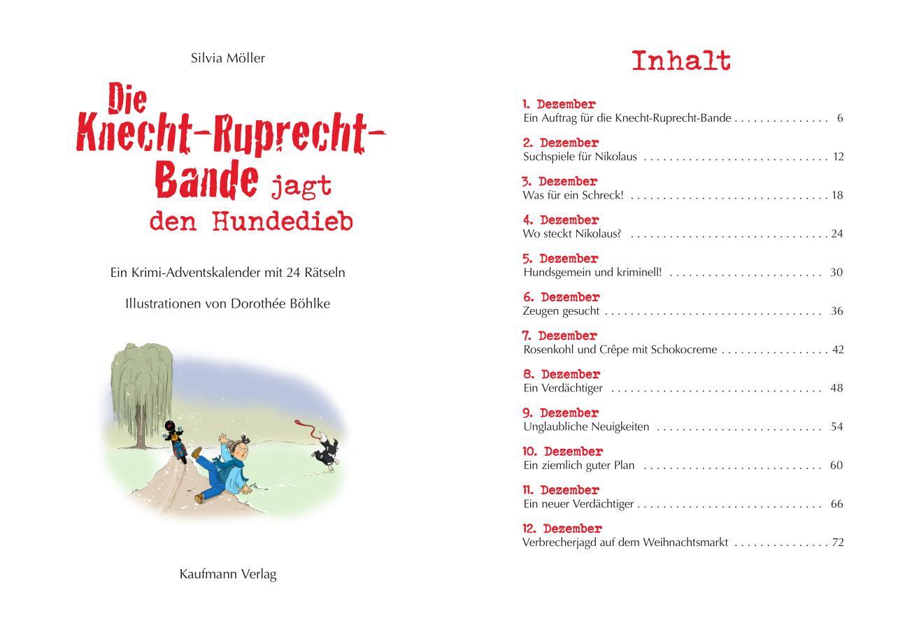 Bild: 9783780618214 | Die Knecht-Ruprecht-Bande jagt den Hundedieb | Silvia Möller | Buch