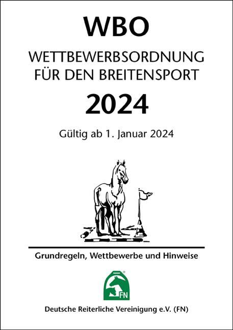 Cover: 9783885429630 | Wettbewerbsordnung für den Breitensport 2024 | Inhalt (ohne Ordner)