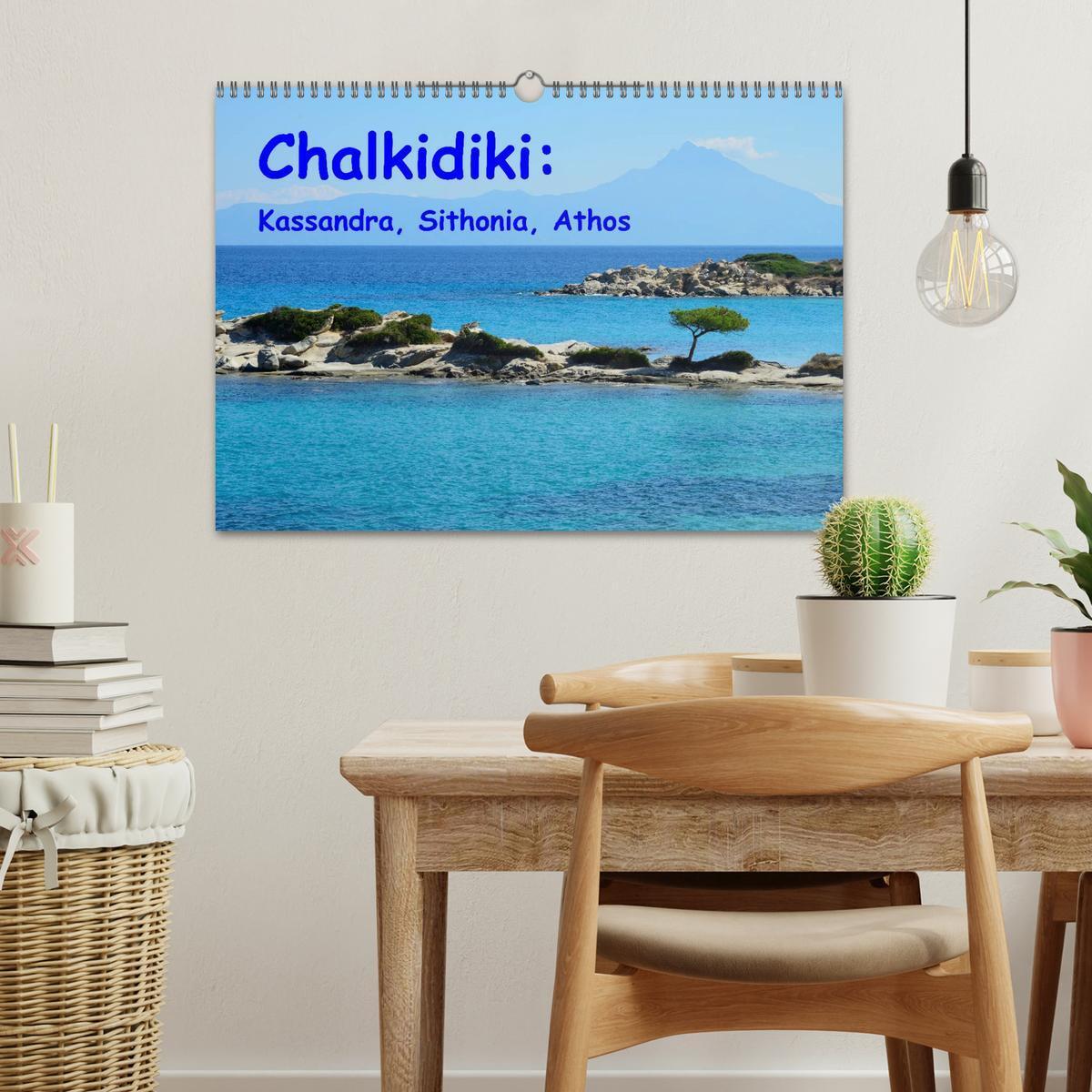 Bild: 9781325991297 | Chalkidiki: Kassandra, Sithonia, Athos (Wall Calendar 2025 DIN A3...