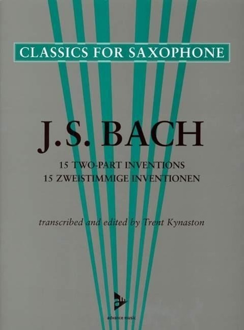 Cover: 9790206306747 | 15 Two-Part Inventions/15 zweistimmige Inventionen | Bach | Broschüre