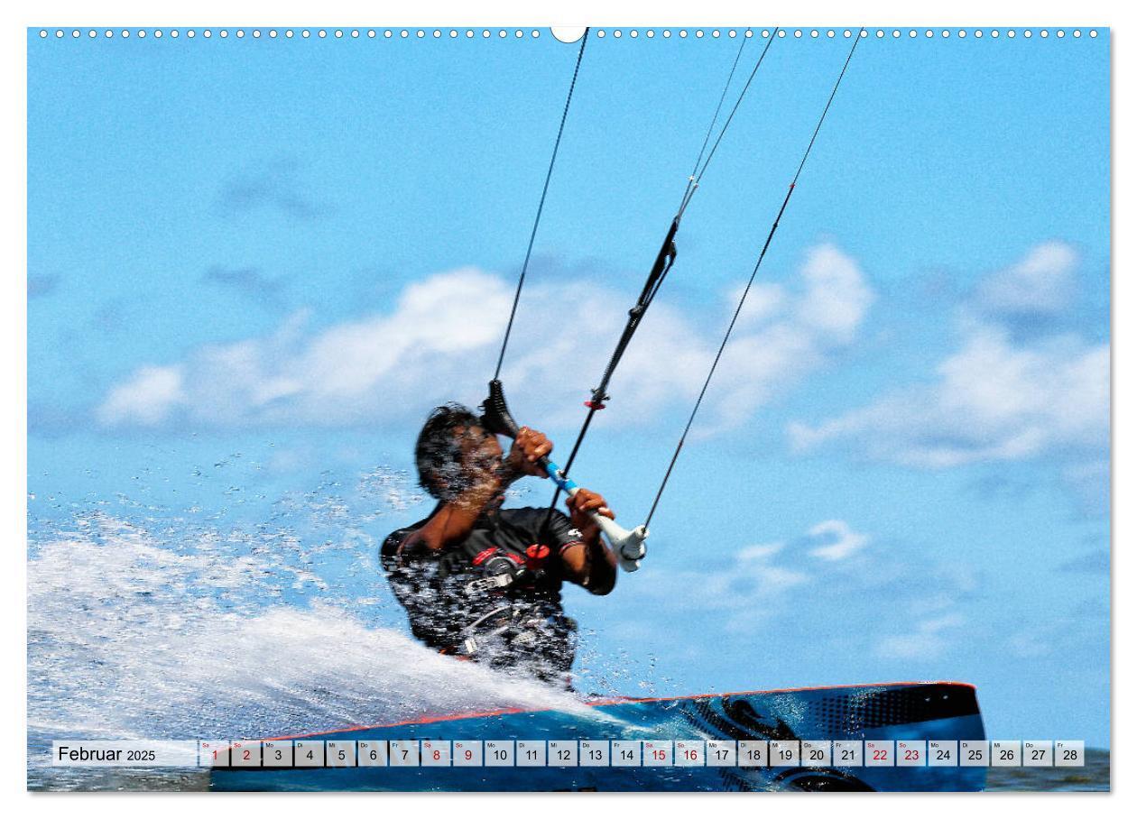 Bild: 9783435326174 | Kitesurfen - Action pur (Wandkalender 2025 DIN A2 quer), CALVENDO...