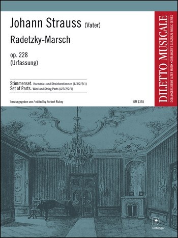 Cover: 9790012405764 | Radetzky-Marsch Op. 228 | Johann Strauss Sr. | Partitur + Stimmen