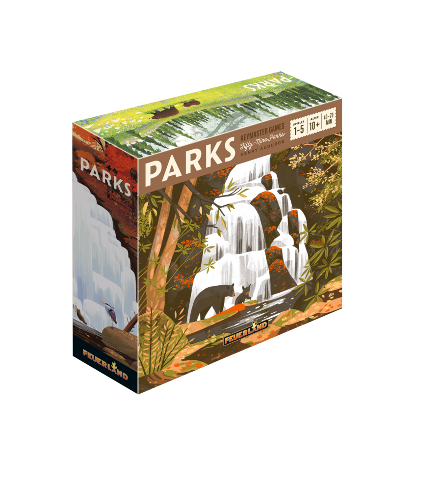 Bild: 706949635708 | Parks (Spiel) | Fifty-Nine Parks | Henry Audubon | Spiel | Deutsch