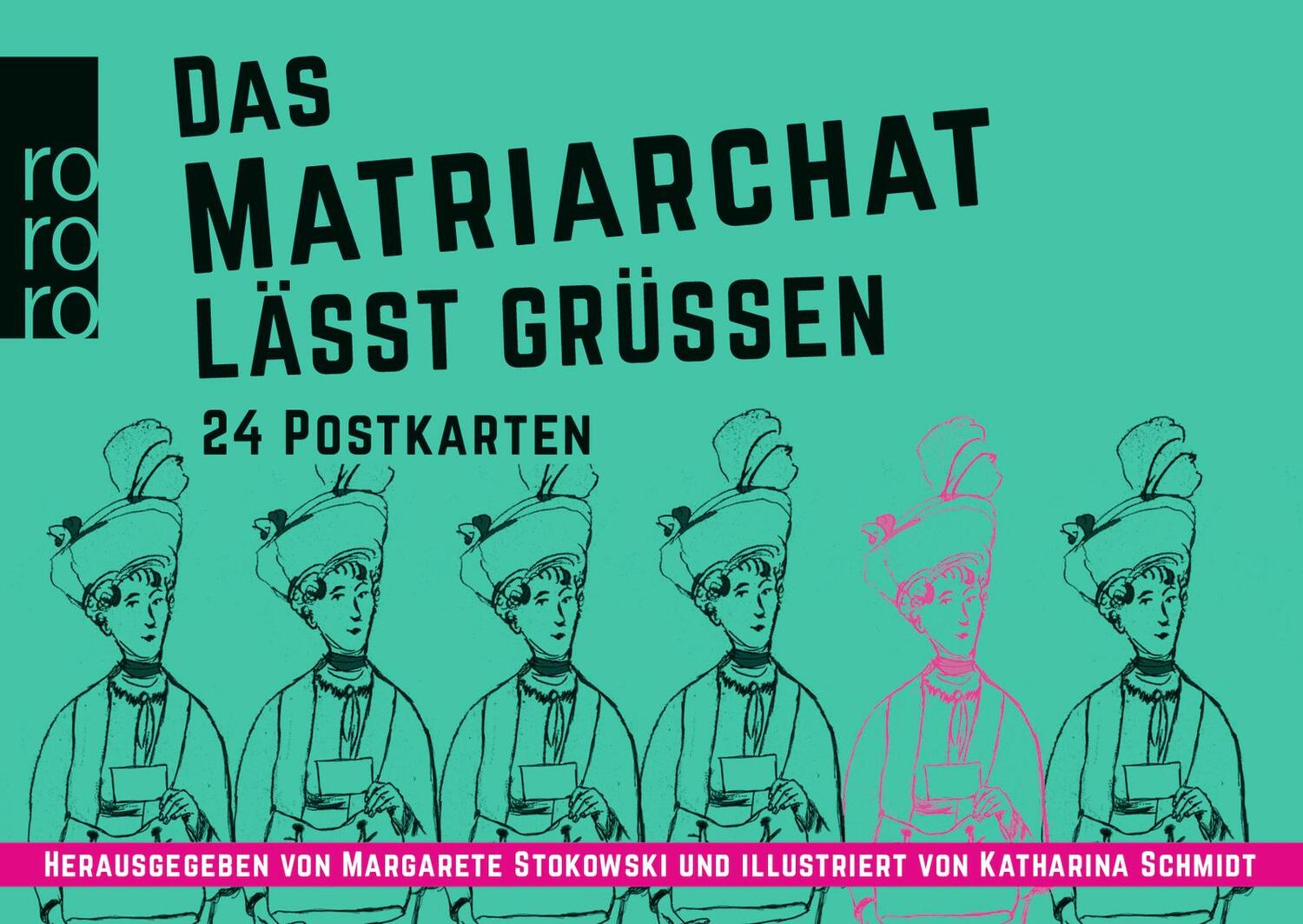 Cover: 9783499003202 | Das Matriarchat lässt grüßen | 24 Postkarten | Margarete Stokowski