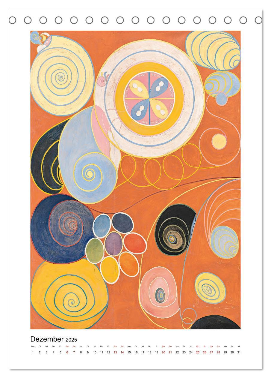 Bild: 9783383968365 | Hilma af Klint - Ein Jahr voller mystischer Kunst (Tischkalender...