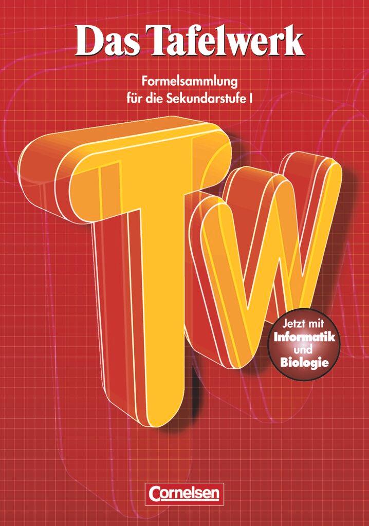 Cover: 9783060207909 | Das Tafelwerk - Formelsammlung für die Sekundarstufe I - Östliche...