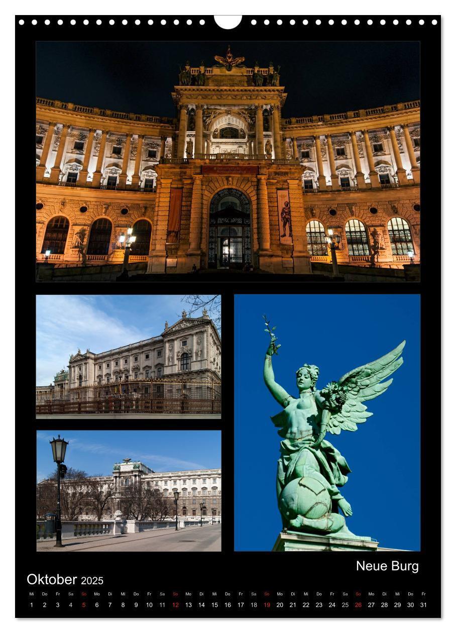 Bild: 9783457070765 | Die Hofburg zu Wien (Wandkalender 2025 DIN A3 hoch), CALVENDO...