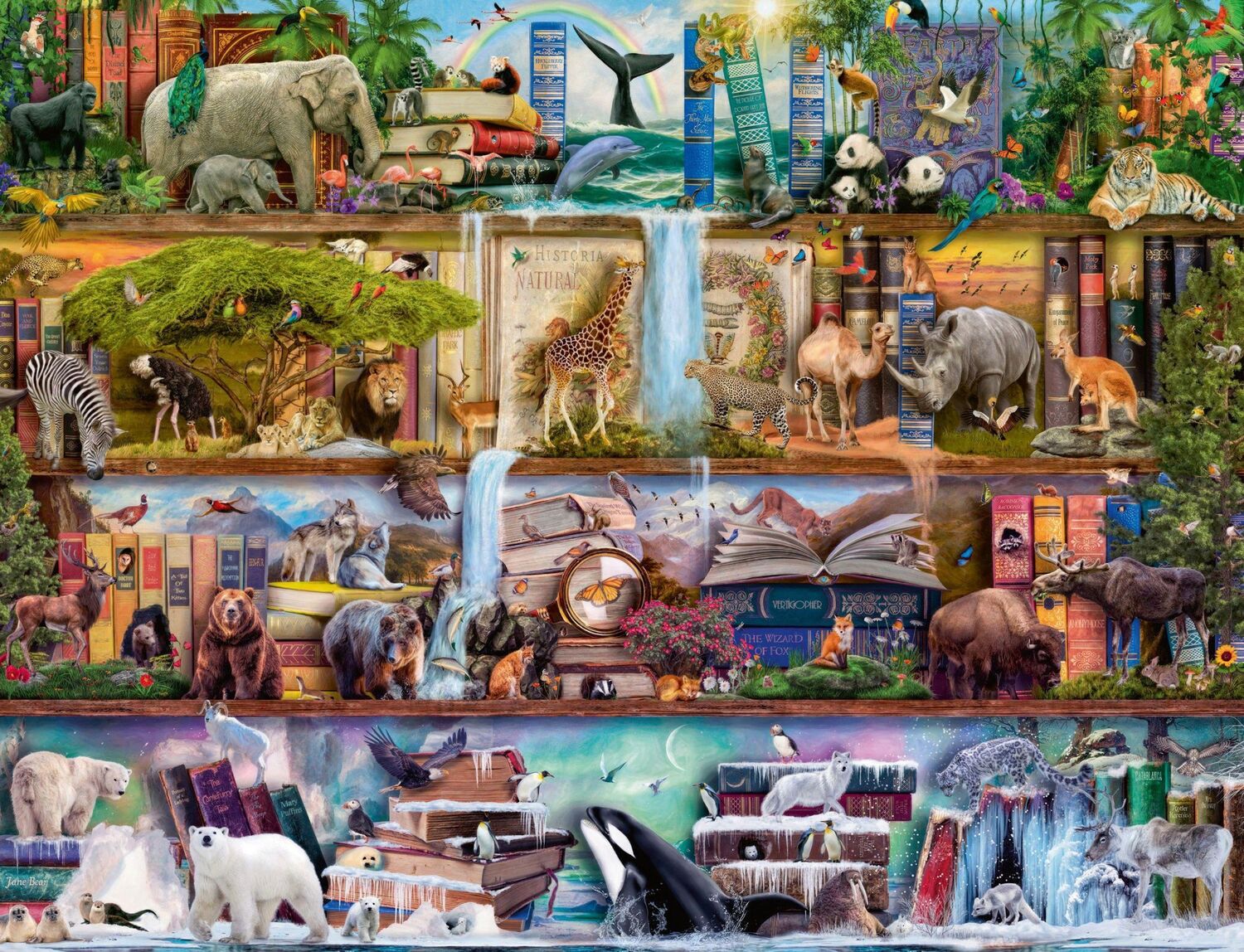 Bild: 4005556166527 | Aimee Steward: Großartige Tierwelt. Puzzle 2000 Teile | Aimee Stewart