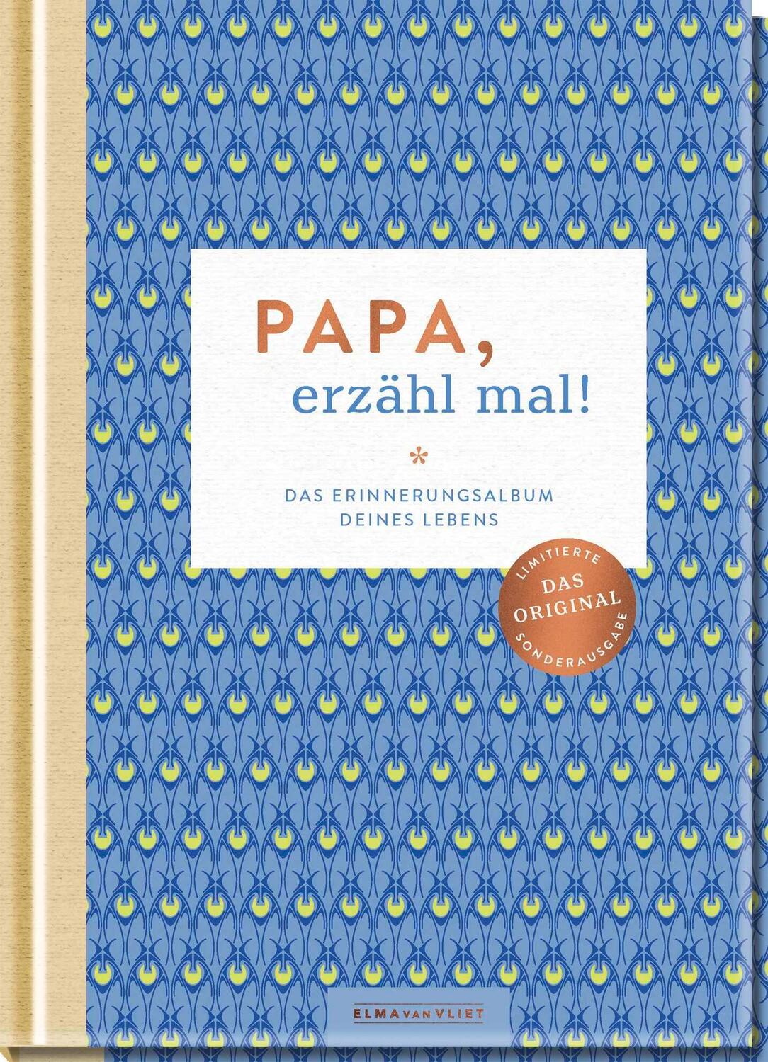 Cover: 4251693904557 | Papa, erzähl mal! | Elma Van Vliet | Notizbuch | 144 S. | Deutsch