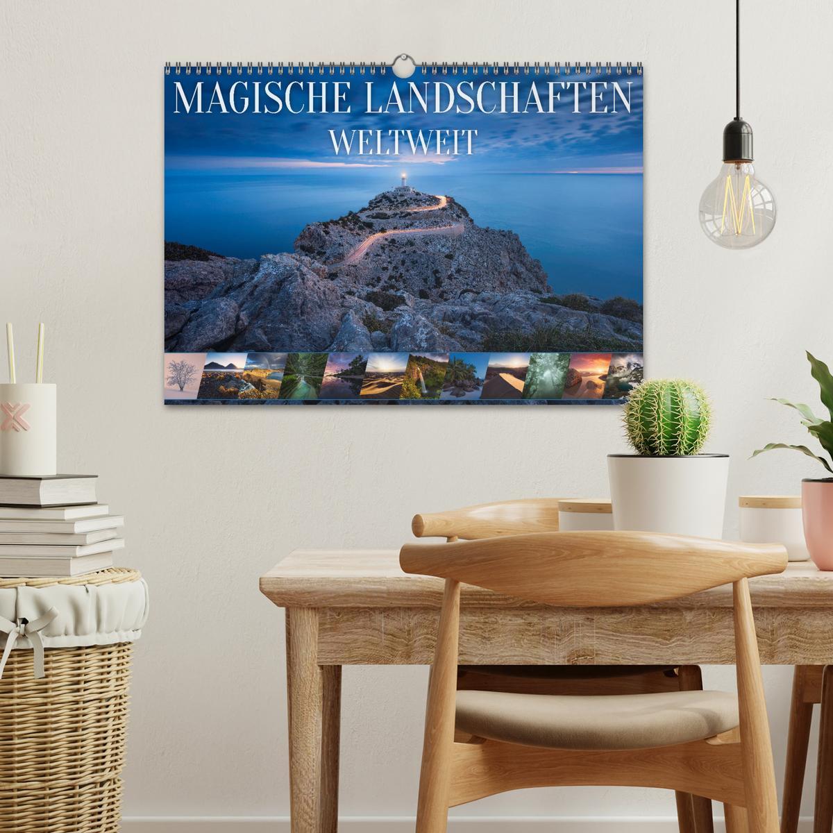 Bild: 9783383950728 | Magische Landschaften Weltweit (Wandkalender 2025 DIN A3 quer),...