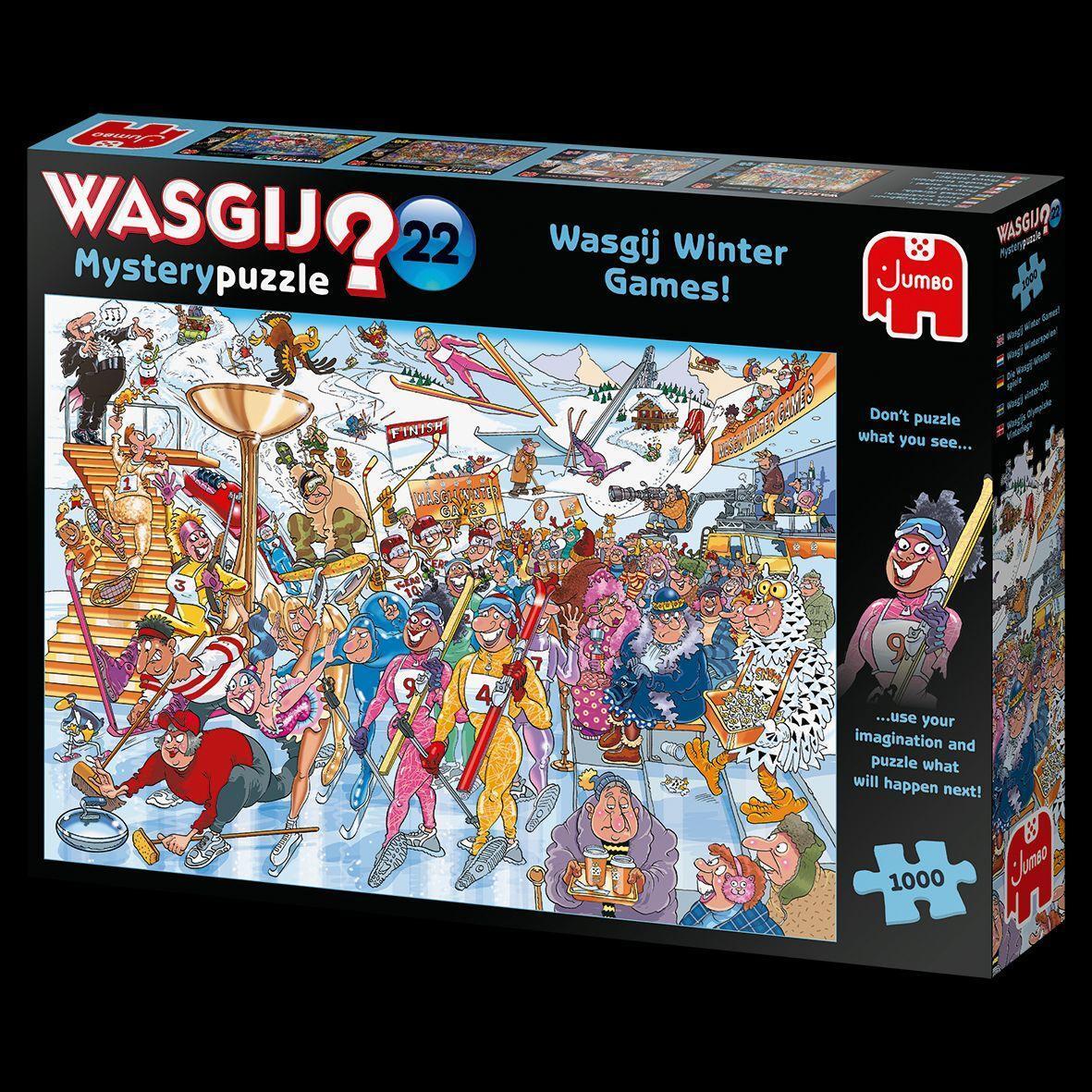 Bild: 8710126250129 | Wasgij Mystery 22 - Wasgij Winterspiele - 1000 Teile | Spiel | Deutsch