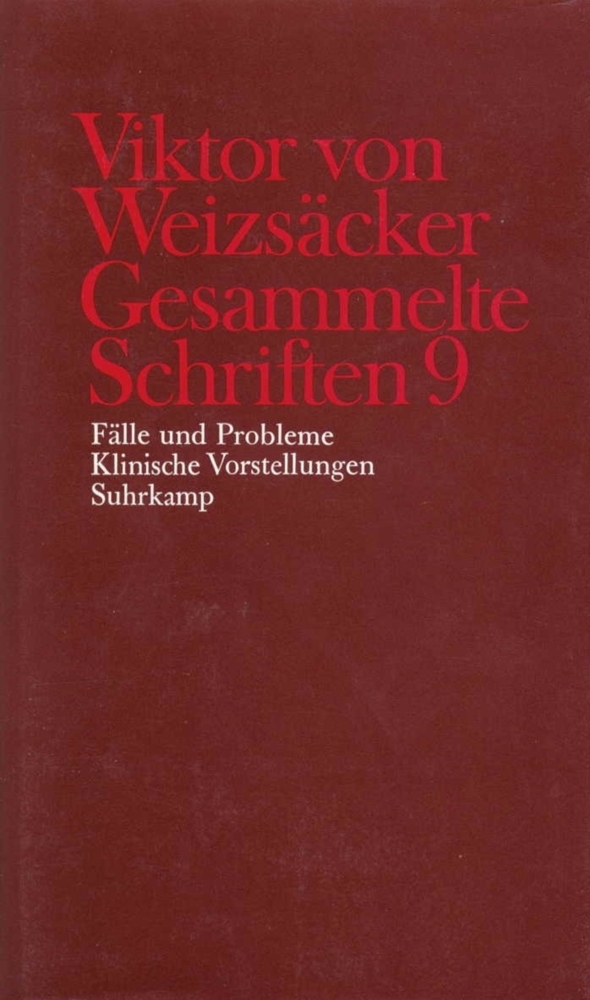 Cover: 9783518577950 | Fälle und Probleme, Klinische Vorstellungen | Weizsäcker (u. a.)