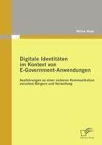 Cover: 9783836688666 | Digitale Identitäten im Kontext von E-Government-Anwendungen:...