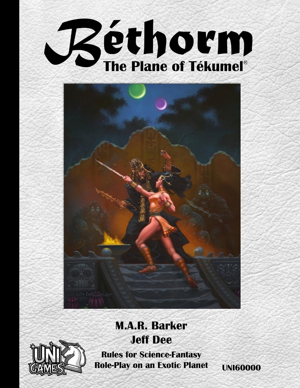 Cover: 9781312112506 | Bethorm | the Plane of Tekumel RPG | Jeff Dee (u. a.) | Taschenbuch