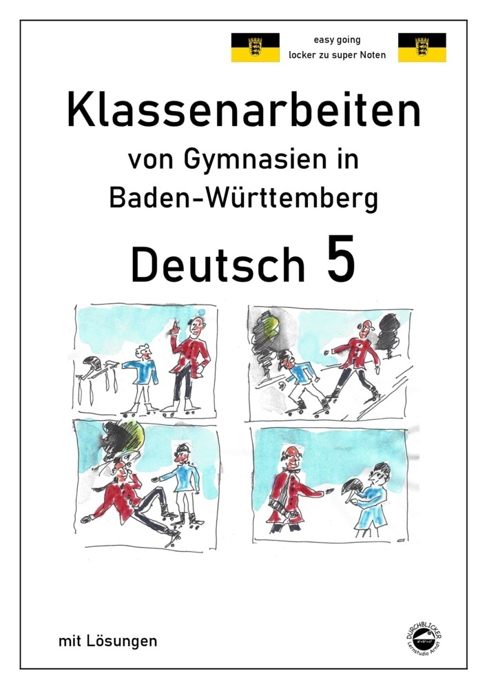 Cover: 9783946141204 | Deutsch 5, Klassenarbeiten von Gymnasien in Baden-Württemberg mit...