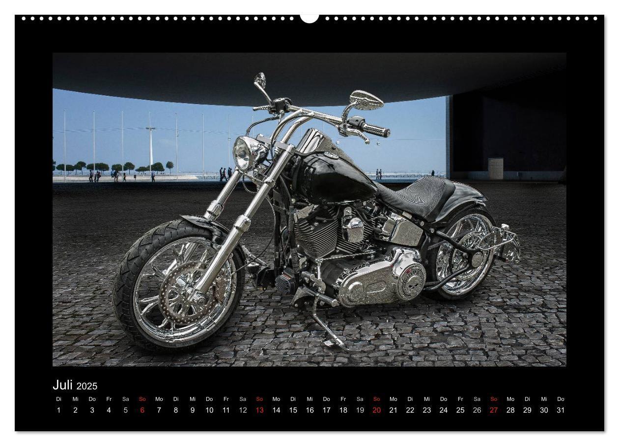 Bild: 9783435708505 | Motorrad-Träume ¿ Chopper und Custombikes (Wandkalender 2025 DIN A2...