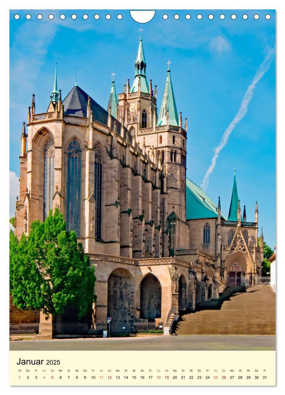 Bild: 9783435901487 | Geliebtes Erfurt (Wandkalender 2025 DIN A4 hoch), CALVENDO...