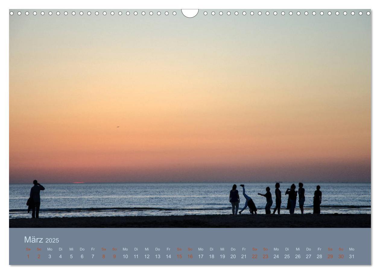 Bild: 9783435430536 | Tag am Meer (Wandkalender 2025 DIN A3 quer), CALVENDO Monatskalender