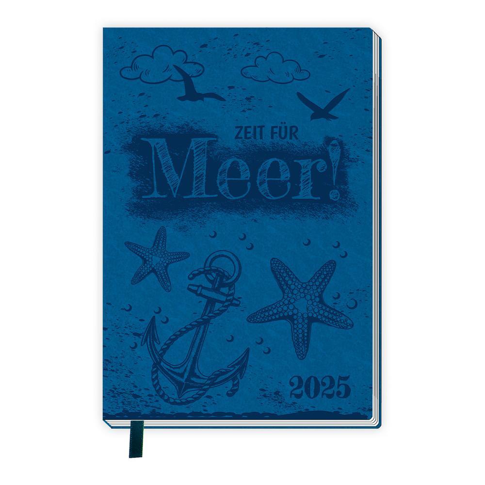 Cover: 4251901507228 | Trötsch Taschenkalender A6 Soft Touch Maritim 2025 | KG | Kalender