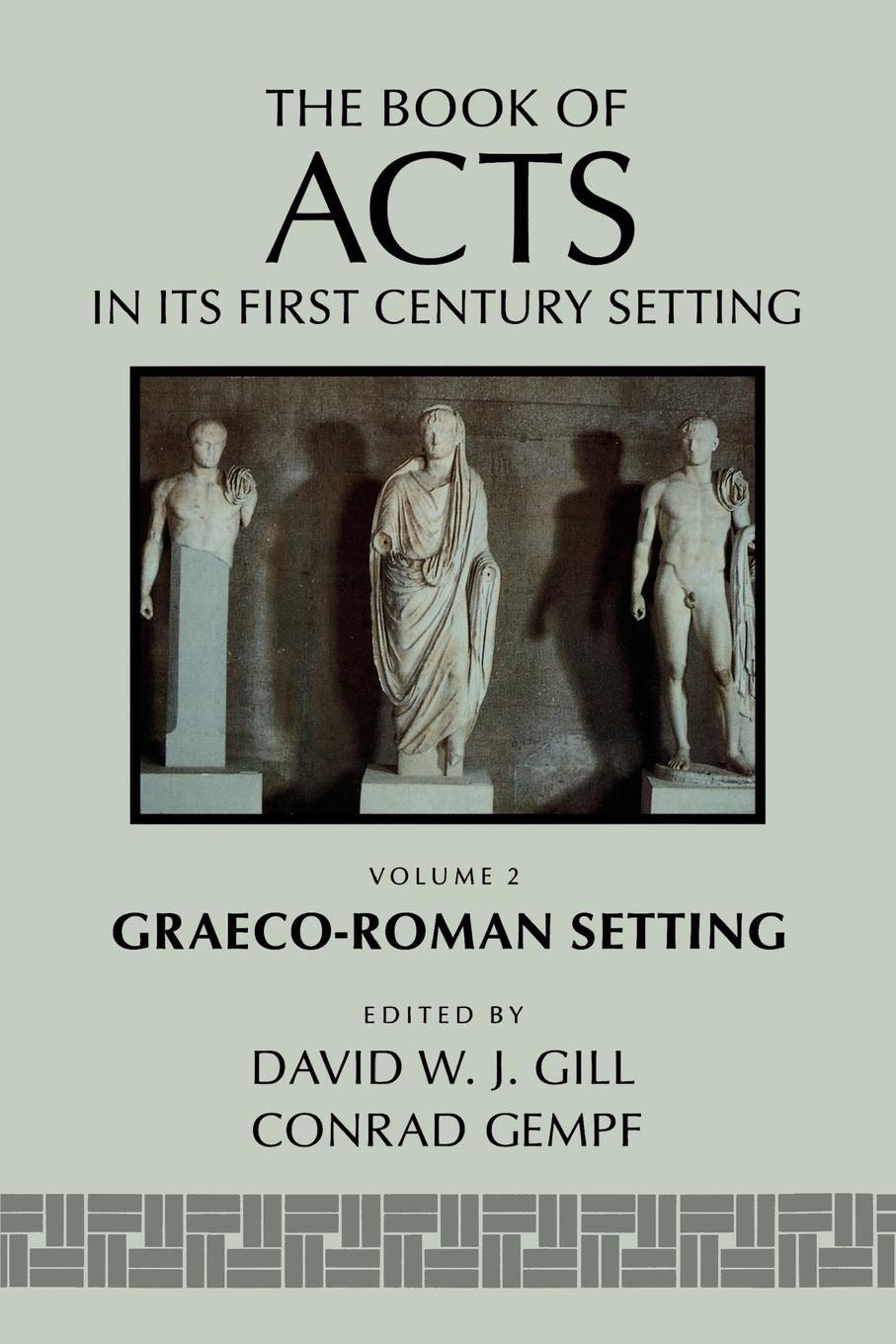 Cover: 9780802848475 | The Book of Acts in Its Graeco-Roman Setting | David W. Gill | Buch