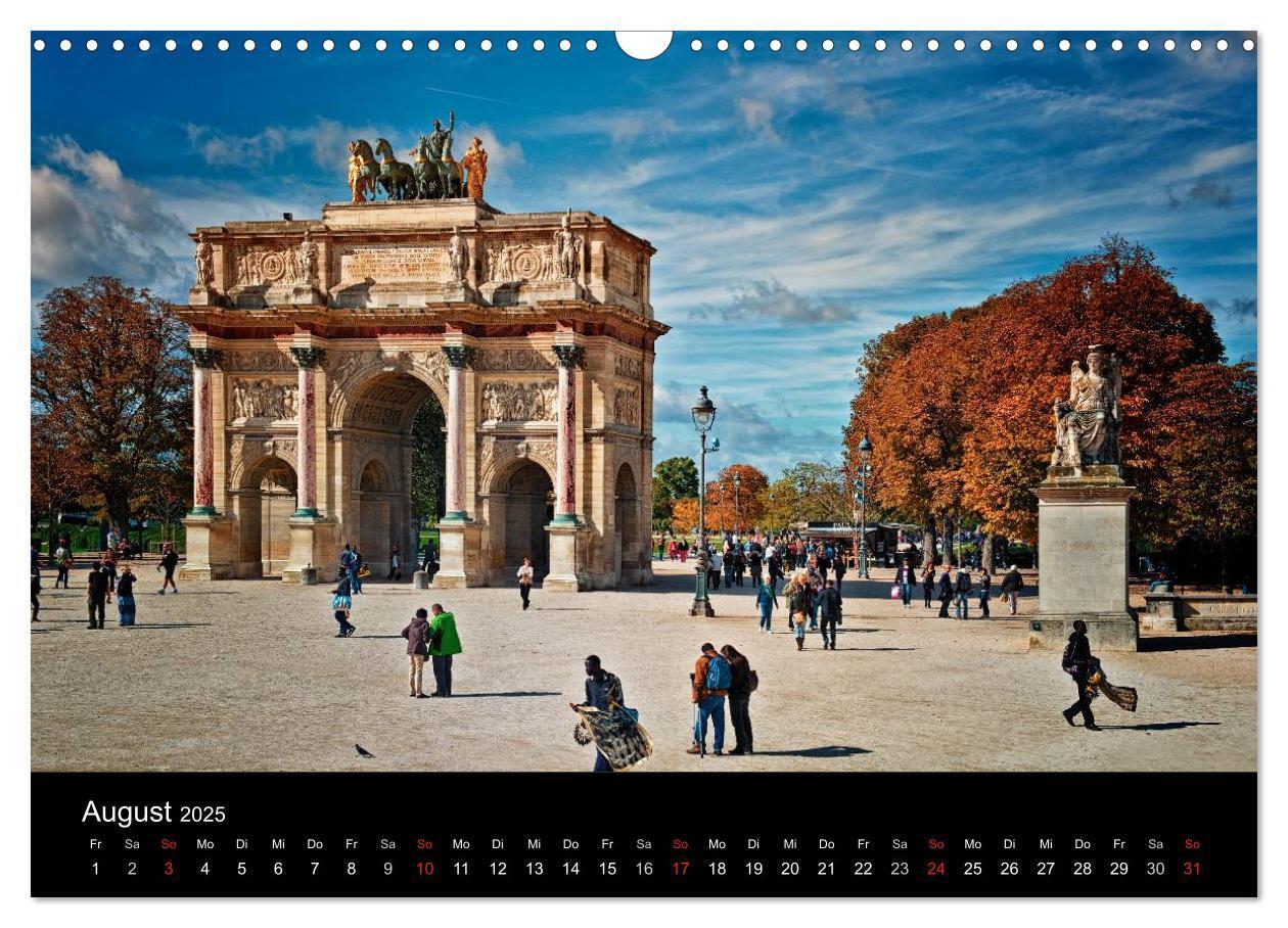 Bild: 9783435765898 | Paris - Impressionen einer Weltstadt (Wandkalender 2025 DIN A3...