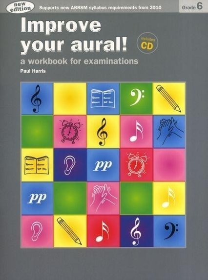 Cover: 9780571534401 | Improve Your Aural! Grade 6: A Workbook for Examinations (New...