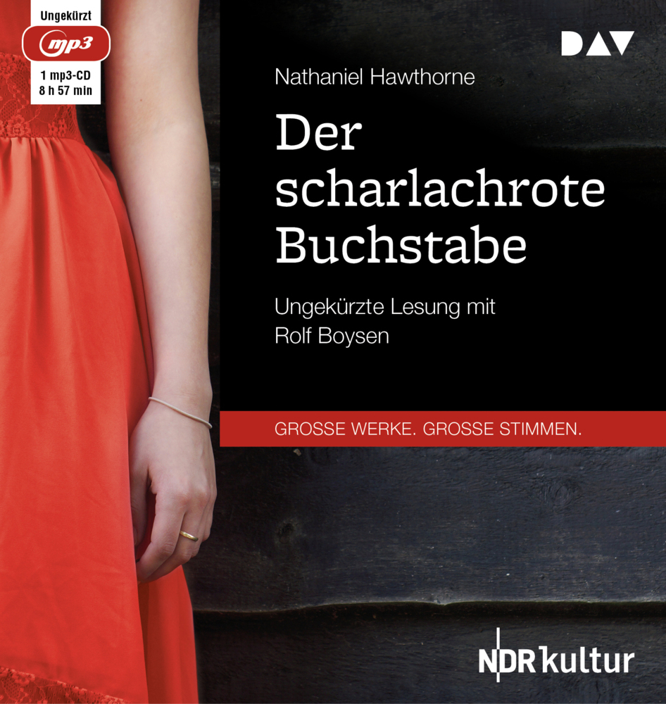 Cover: 9783742400291 | Der scharlachrote Buchstabe, 1 Audio-CD, 1 MP3 | Nathaniel Hawthorne