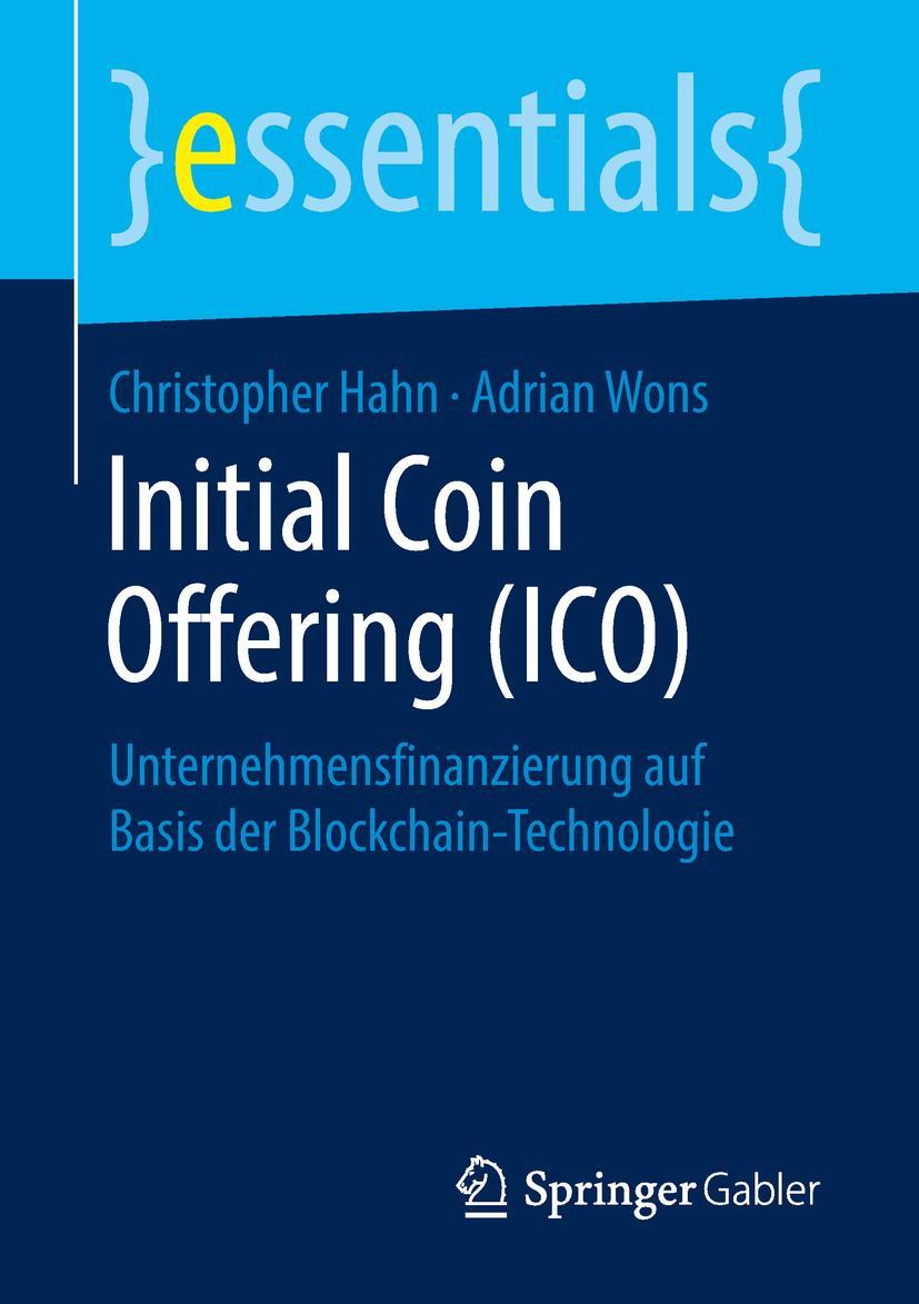 Cover: 9783658217860 | Initial Coin Offering (ICO) | Adrian Wons (u. a.) | Taschenbuch | x