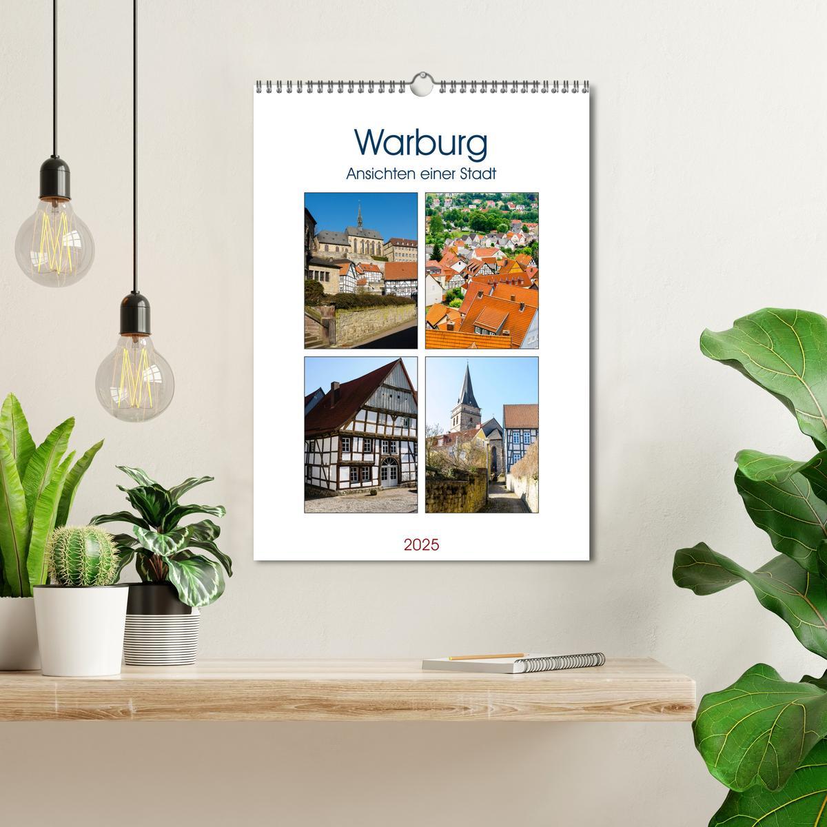 Bild: 9783435990962 | Warburg - Ansichten einer Stadt (Wandkalender 2025 DIN A3 hoch),...