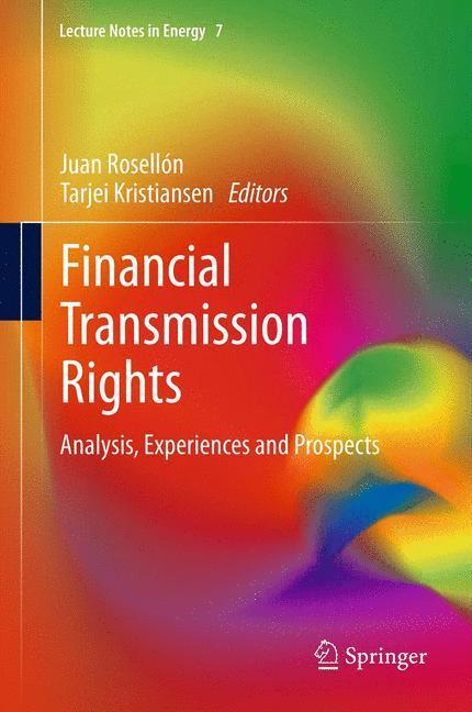 Cover: 9781447147862 | Financial Transmission Rights | Analysis, Experiences and Prospects