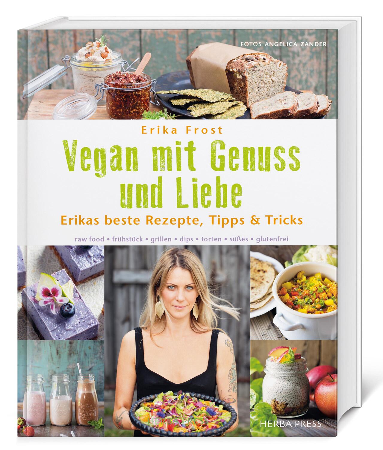 Cover: 9783946245049 | Vegan mit Genuss und Liebe | Erika Frost | Buch | 192 S. | Deutsch