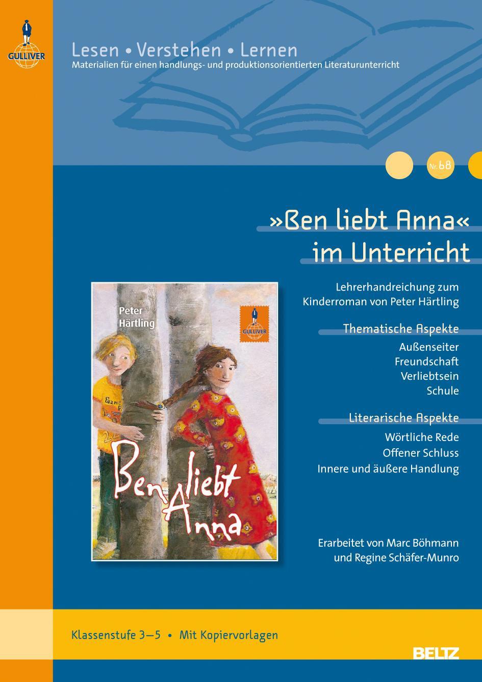 Cover: 9783407627032 | »Ben liebt Anna« im Unterricht | Marc Böhmann (u. a.) | Taschenbuch