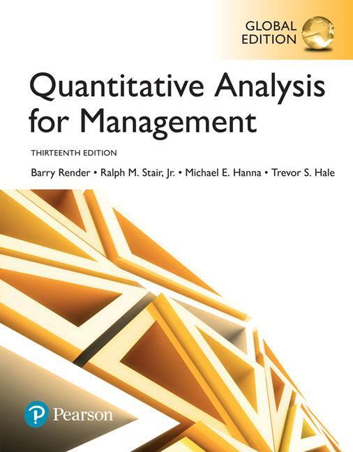 Cover: 9781292217659 | Quantitative Analysis for Management, Global Edition | Render (u. a.)